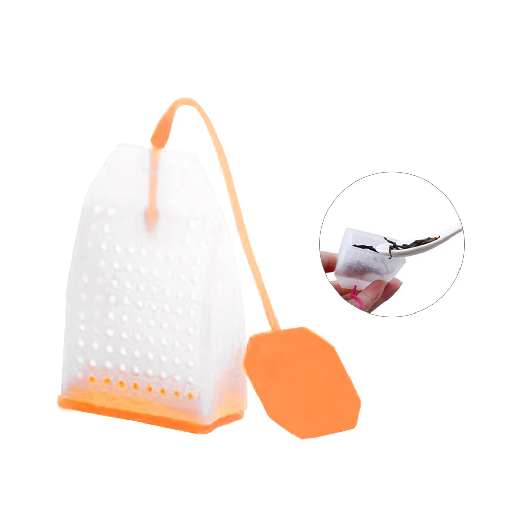 

Tea Strainer Infuser Strainers for Loose Reusable Bags Silicone Filter The Lover