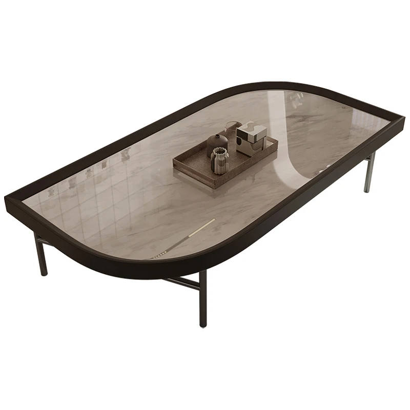 

Living Room Home Small Apartment Modern Simple Light Luxury Oval Designer Creative Irregular Coffee Table
