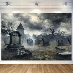 Halloween Horror backdrops - perfect for tombstones and haunted house designs, outdoor parties and decorations