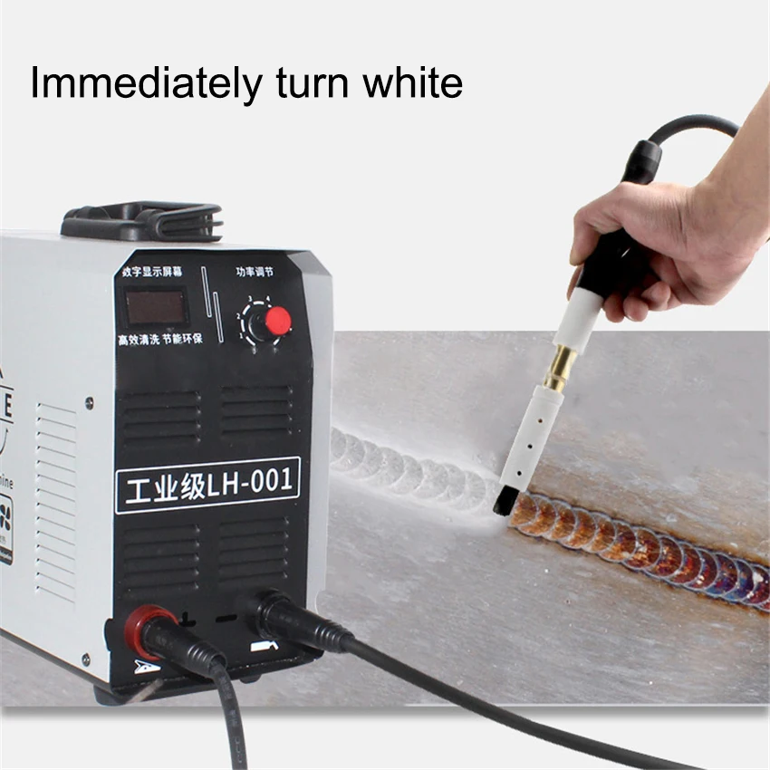 

LH-001 Electrolytic Polishing Machine Solder Spot Welding Cleaner High Power Stainless Steel Weld Cleaning Machine AC220V 1000W