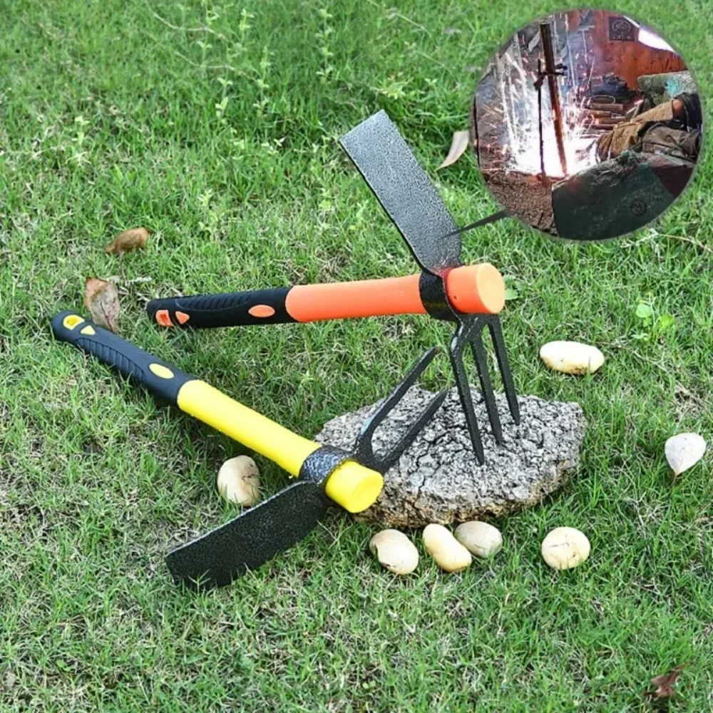 

Outdoor Portable Weeding Vegetable Planting Digging Household Steel Hoe Garden Tools Handheld Gardening Tools and Accessories