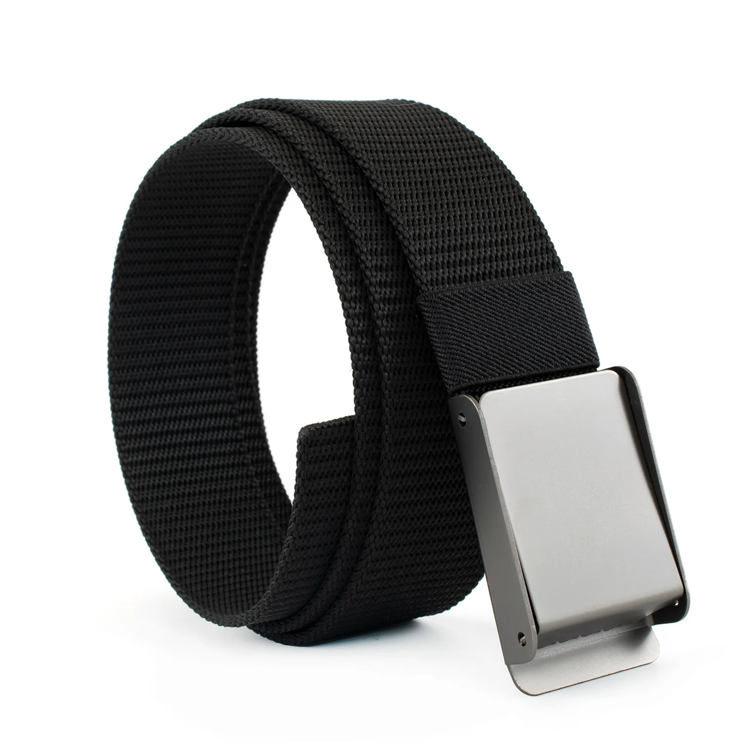 Persgesp Tin Canvas Riem Verdikte Tank Graan Nylon Geweven Riem Punch Gratis Heren Riem A3422