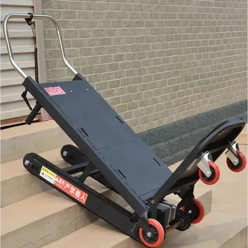 Automatic Silent Home Foldable Electric Crawler Staircase Climbing Staircase Carrying Capacity 400kg Transport Vehicle