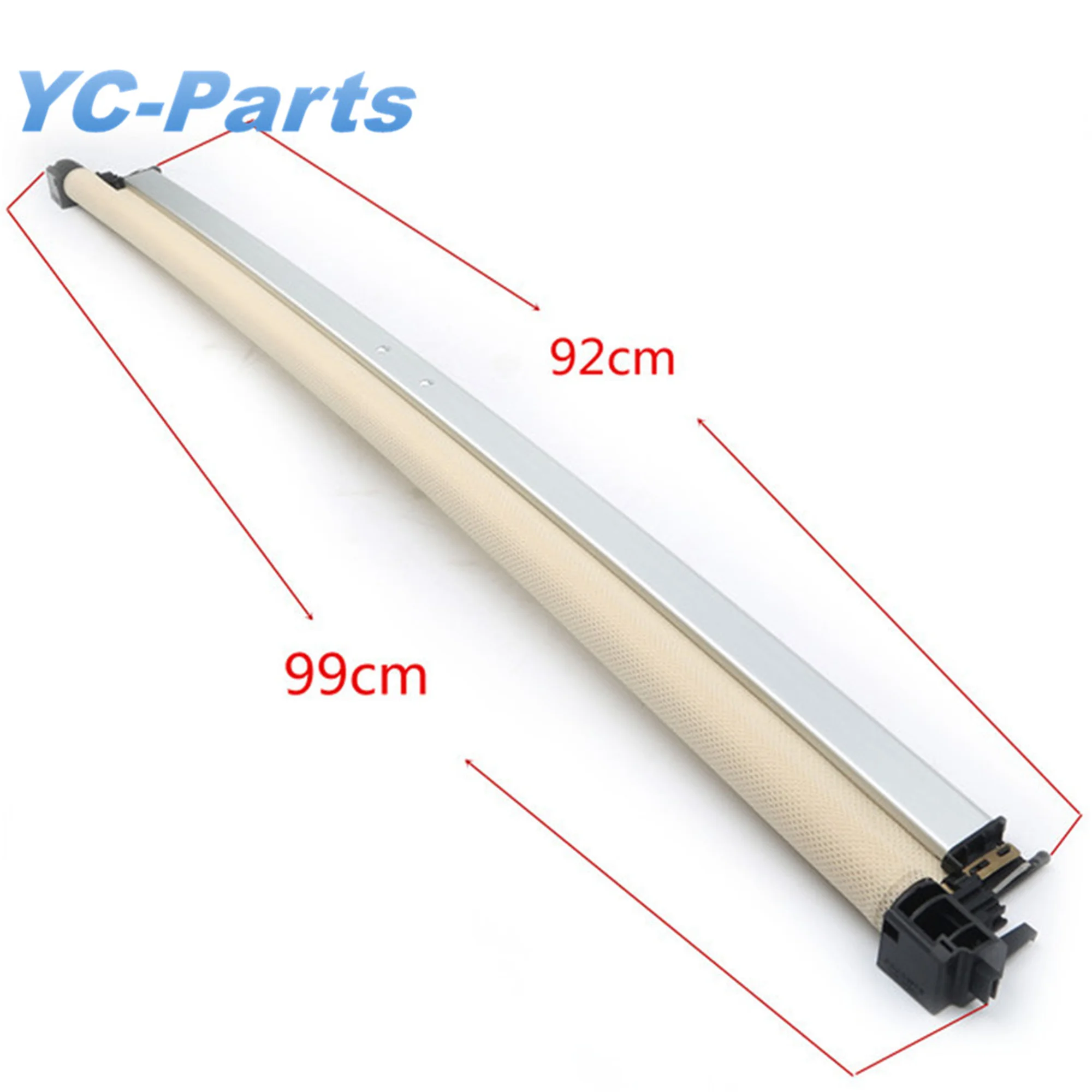 Beige Sun Shade UV Protection Skylight Sunshade Cover Sunroof Curtain Roller Shutter Assembly for VW CC 2012-2017 Passat CC