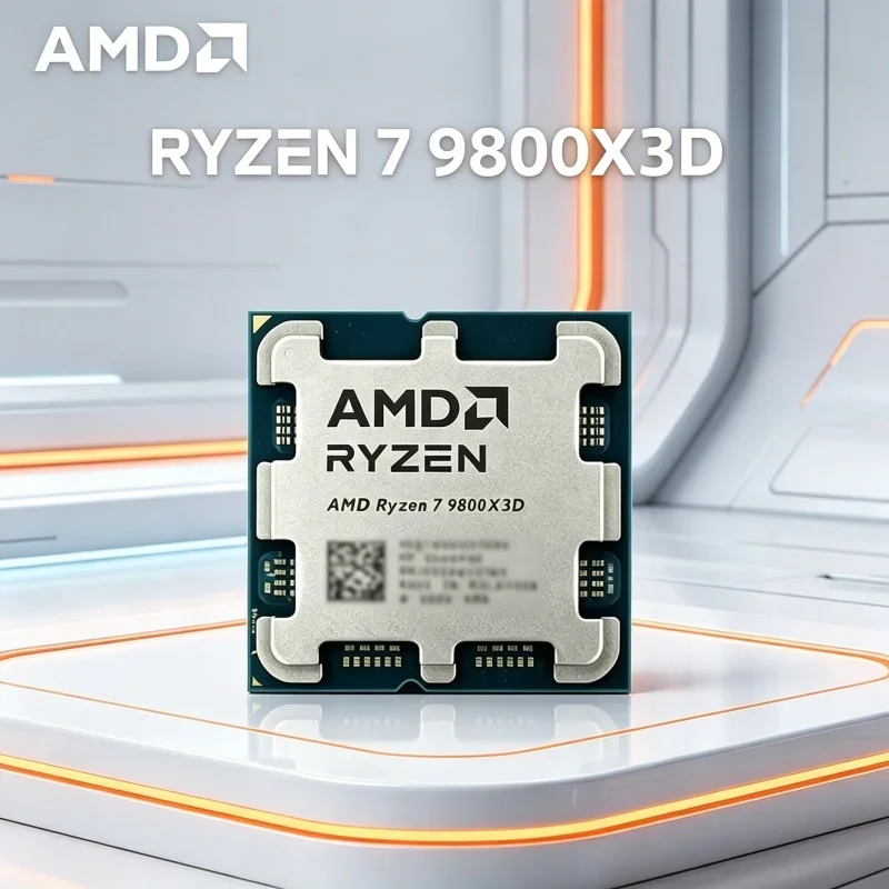 

AMD Ryzen 7 9800X3D Desktop Processor 8 Core 16 Thread 4nm 96MB L3 Cache AM5 Socket For Gaming PC DDR5 120W