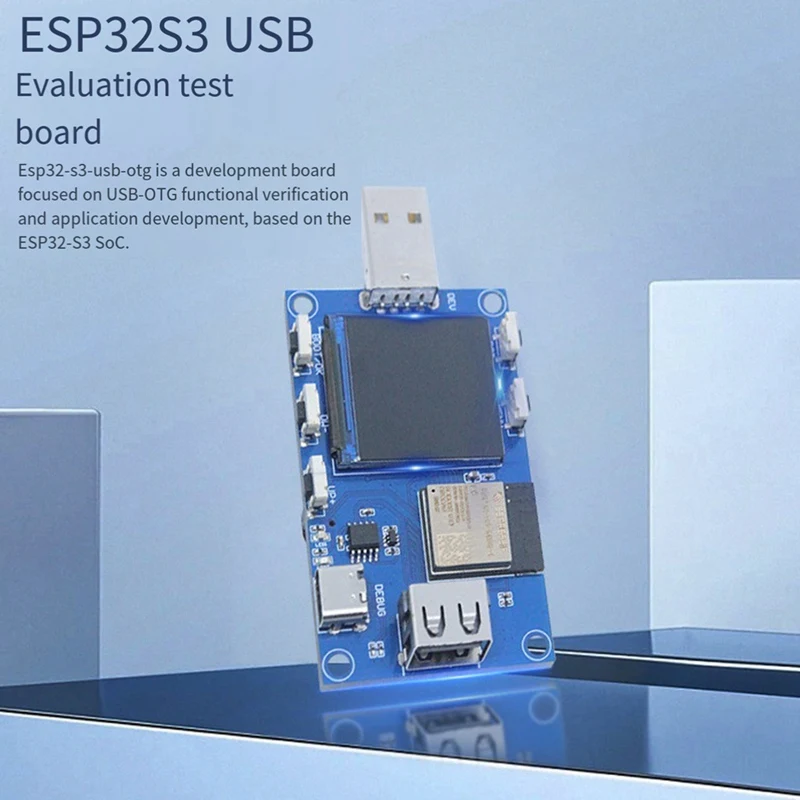 ESP32S3 USB OTG Evaluation Test Board Supports Wi-Fi And BLE5.0 Wireless Functionality Development Board Module