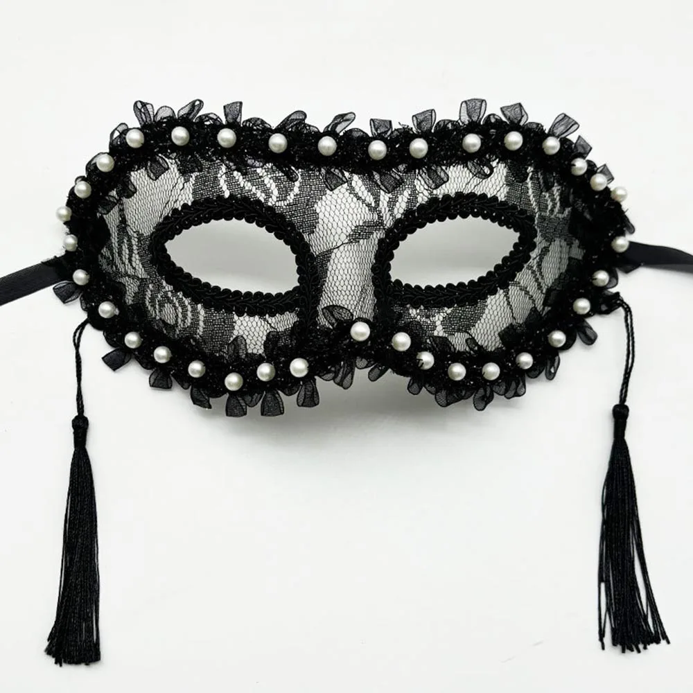 Halfgelaatsmasker Creatief festivalmasker Fancy maskerademaskerstof voor spektakelgala-evenement