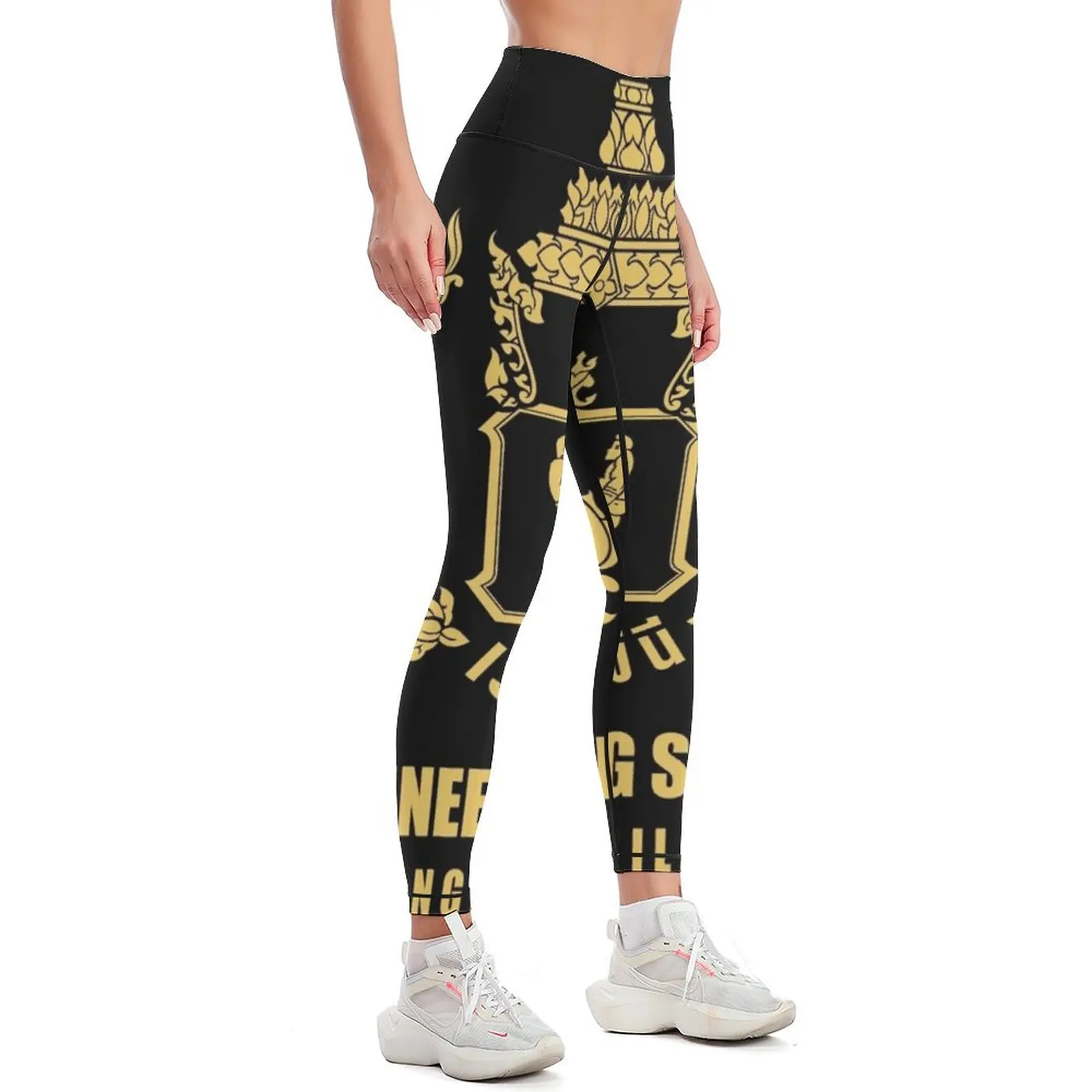 LUMPINEE MUAY THAI BOXING STADIUM THAILAND Leggings exercise clothing for Women's sportswear Women's fitness Womens Leggings