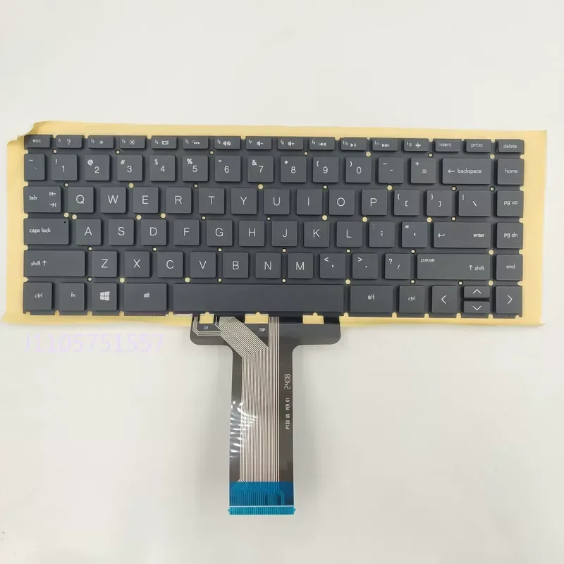 Replacement Keyboard for HP Pavilion 14-CF 14-DF 14-DK Laptop Model l24817-001