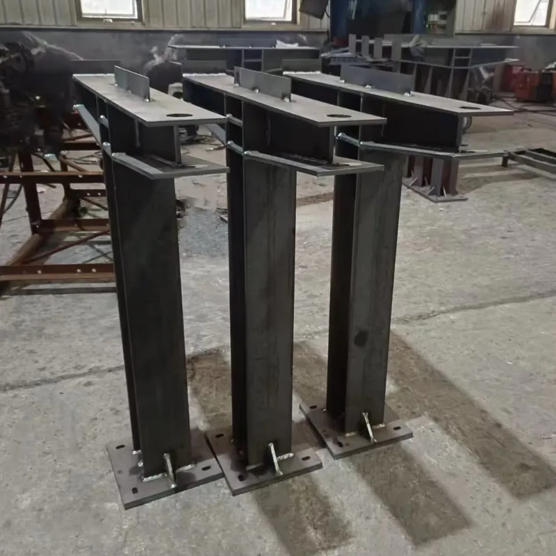 Precision-Manufactured T-beam Steel Support Bracket Customized Hot-dip Galvanizing T-section Metal Support Brackets