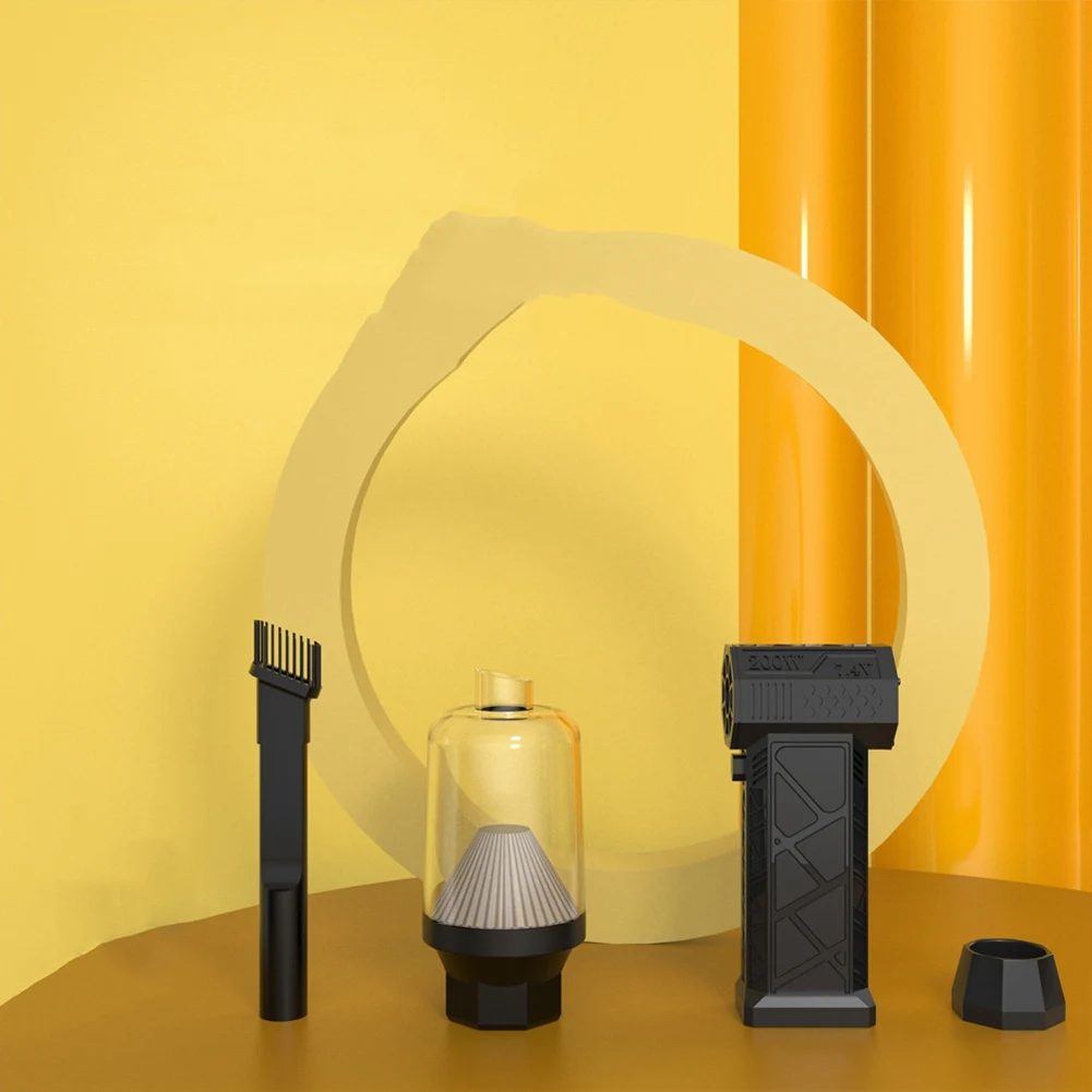 Kipas Turbo Jet Mini 130000 RPM, kipas Motor tanpa sikat dengan pengisap dan peniup, penggunaan ganda untuk luar ruangan, mobil, rumah