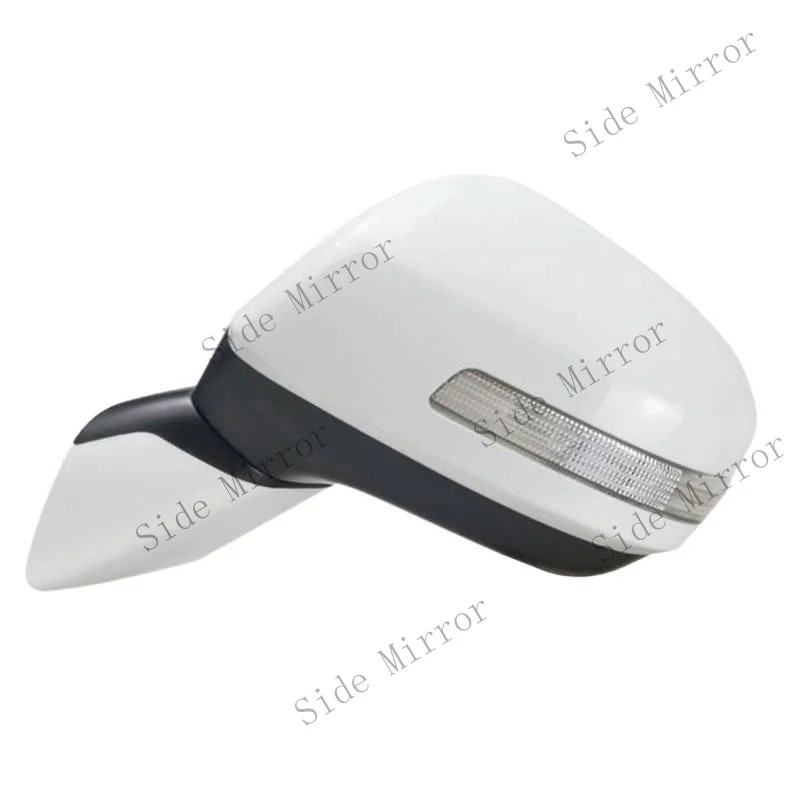 Z+ Side Mirror Driver Left for Honda Civic 12-15 White Power Glass Signal Lamp 5pin