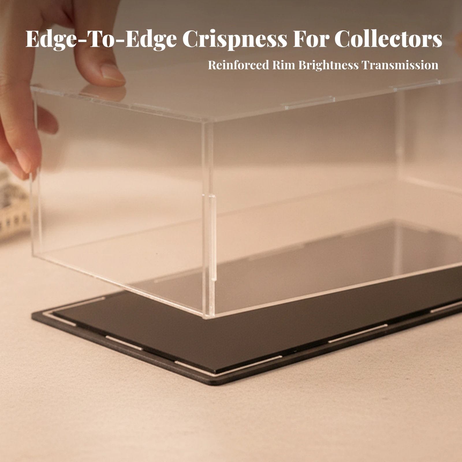 Transparent Acrylic Display Box High Clarity Model Car Display Case Clear Model Car Storage Case Long-Lasting for Hobbyists - view 6