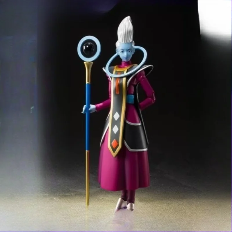 

Коллекционная фигурка Bandai SHF Dragon Ball Super Whis, с подвижными суставами, абсолютно новая, в наличии
