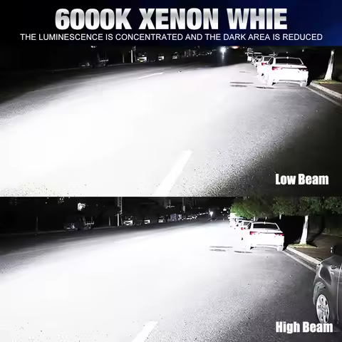 25000LM H8 H11 LED Headlight Canbus 9005 HB3 9006 HB4 CSP LED Headlamp Bulb 120W Turbo Auto Lamp 6000K 12V