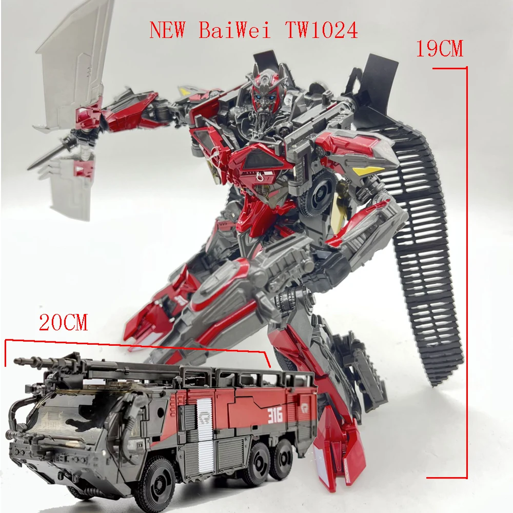 

Transformation Toys BAIWEI Ironhide TW1026 Sentinel Prime TW1024 Fire Engine SS61 Truck SS14 Model Action Figure Deformed Robot