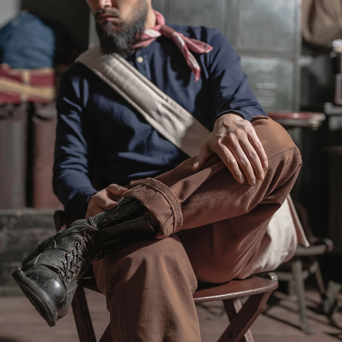 Bronson 1873 Duck Canvas Work Pants Gold Rush Vintage Workwear
