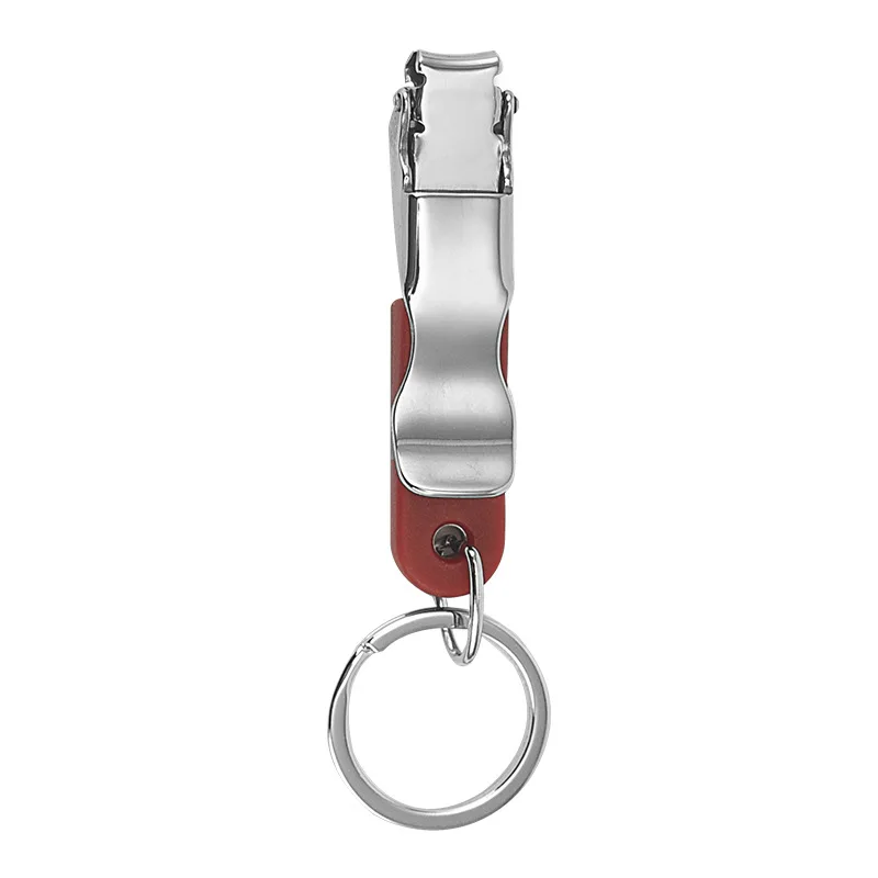 Folding portable Nail clipper Swiss nail clippers Stainless steel nail clippers Mini manicure tool Key pendant