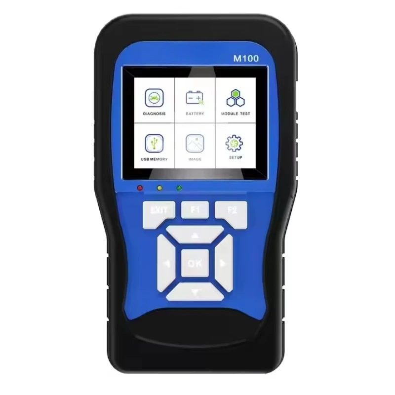 

Original M100 Motorcycle Diagnostic Tool for K-awasaki Y-amaha S-uzuki Battery Tester Motorbike Scanner Repair Tool