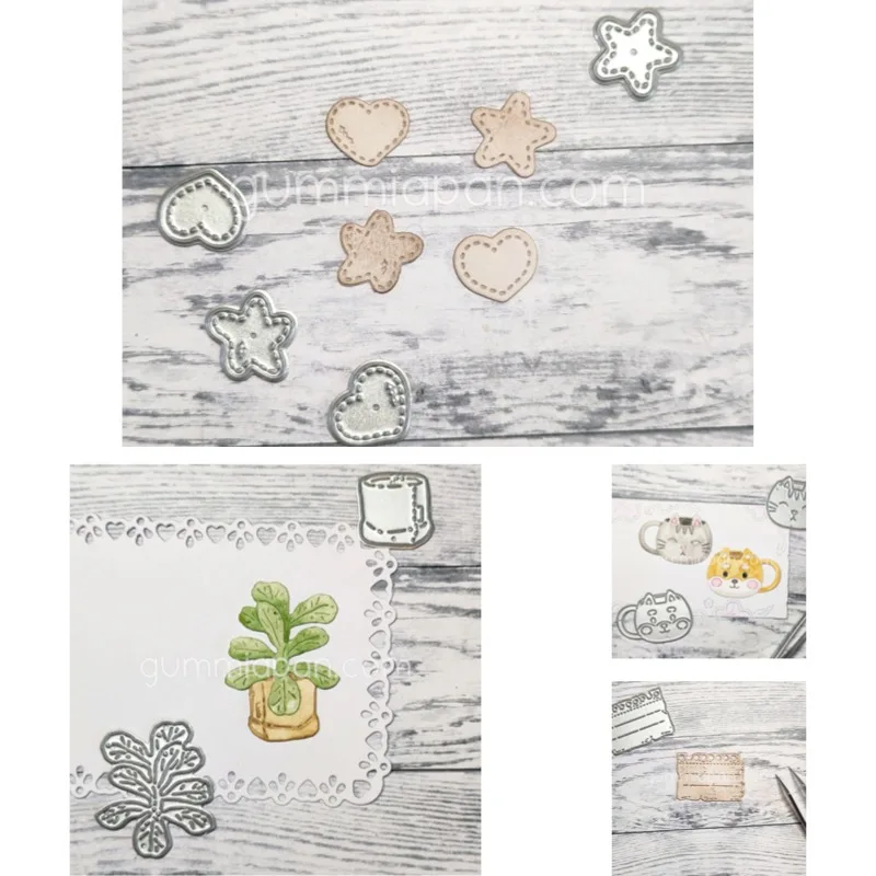 Strawberry Shortcake Heartfelt Cat in Swimming Ring Metal Cutting Dies New Arrival 2026 DIY Molds Scrap Booking Paper Making Die