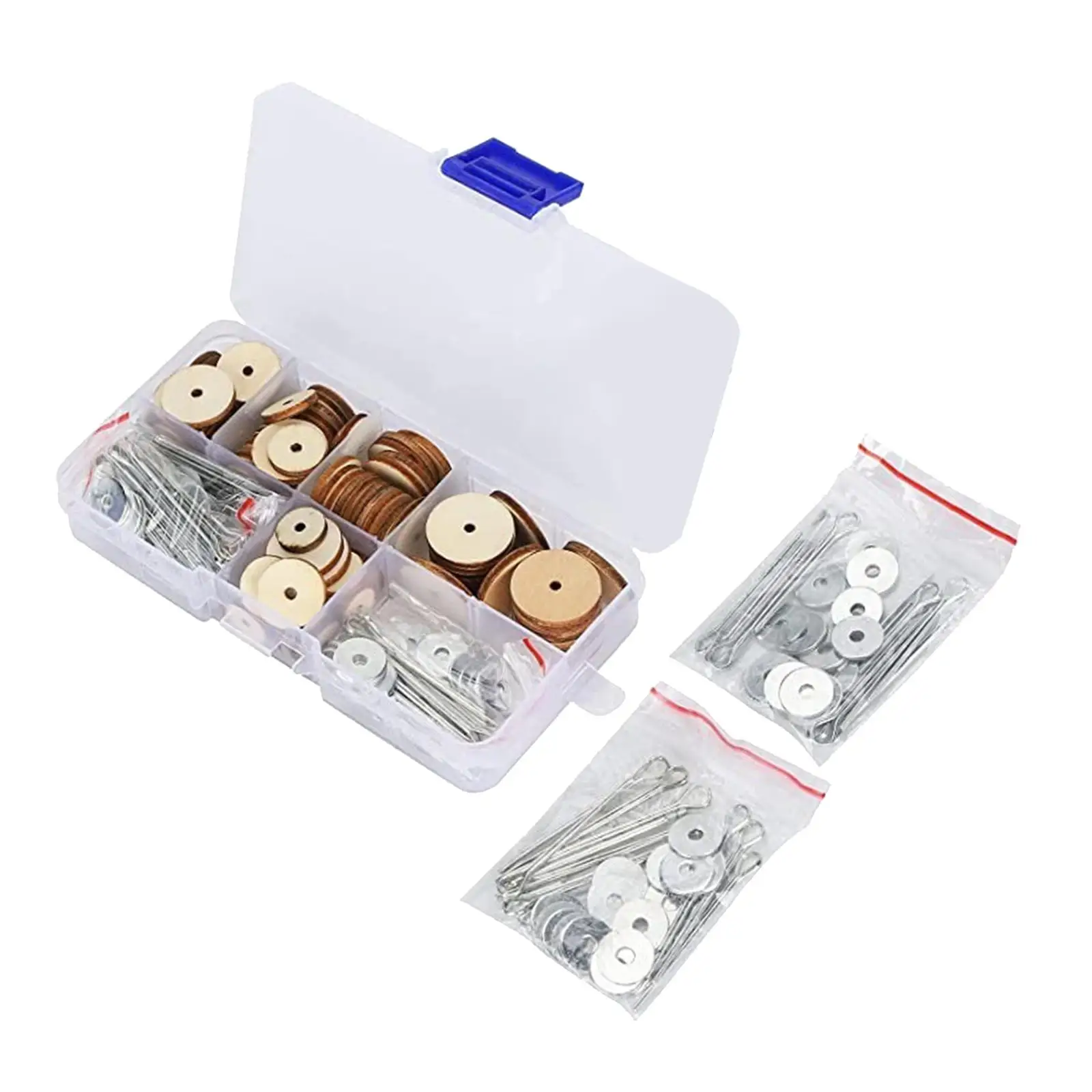 50 Pieces Doll Joint Connectors Connector Doll Joint Discs Bolts Rotatable 365 Rotating Toy Joints Toy Making Doll Craft Joints