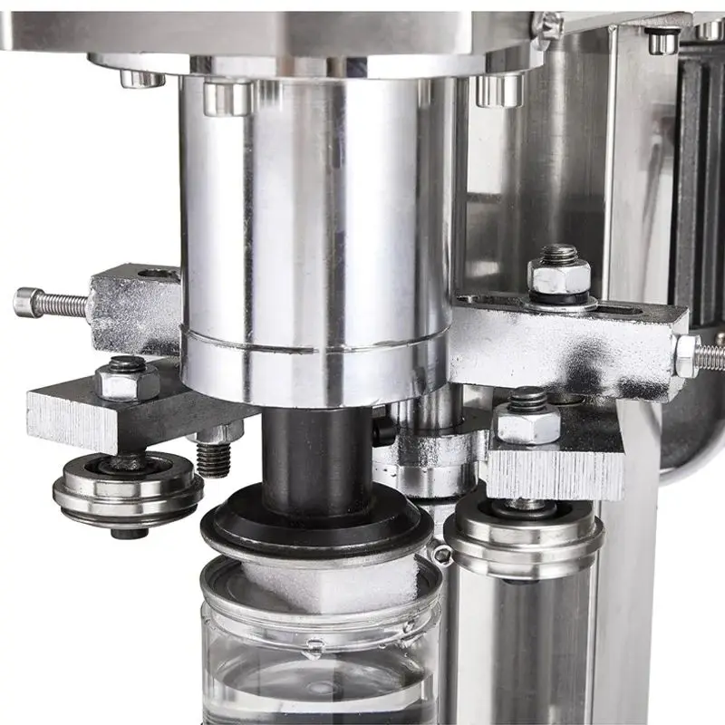 Can Sealing Machine Microcomputer Version Can Sealer Machine Stainless Steel Automatic Ring-Pull Tinplate Can Seamer