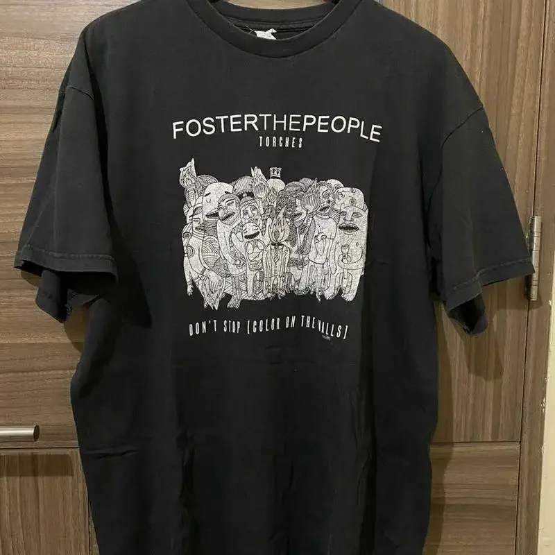 Foster The People Torches Album Black All Size T Shirt Am602