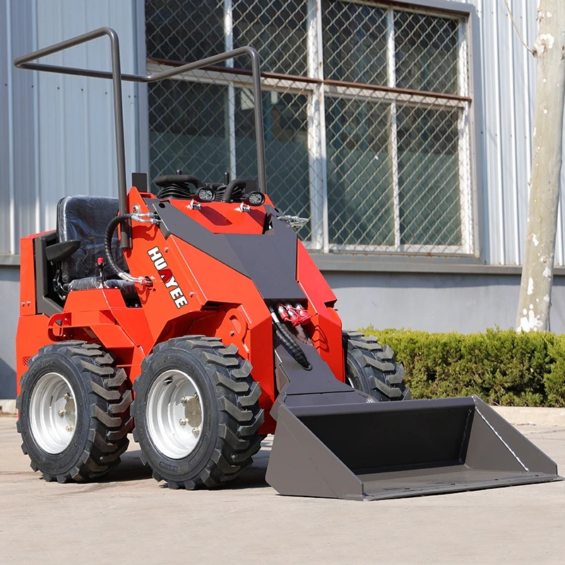 High Quality Mini Skid Steer Loader EPA EURO Engine Skid Steer Loader Multifunctional Customize High Efficiency Mini Loaders