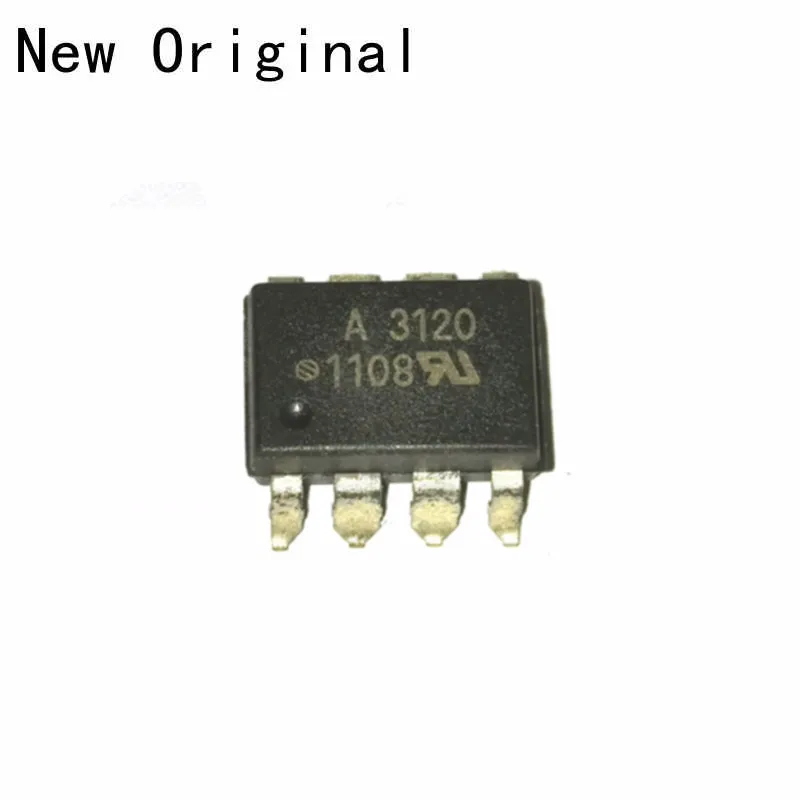 

HCPL-3120 New and Original 2.5Amp Output Current IGBT Gate Drive Optocoupler marking code A3120 SOP8