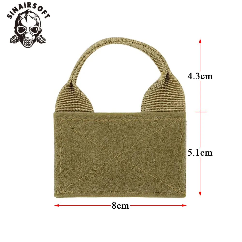 SINAIRSOFT Panel adaptador táctico Molle parche identificación mochila - imagen 2