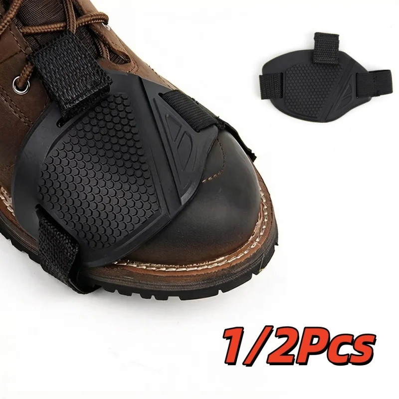 

Motorcycle Shift Pad Rubber Boot Protective Cover Adjustable Shifter Shield Anti Slip Pad Shoe Cover Motorcycle Shoe Protection