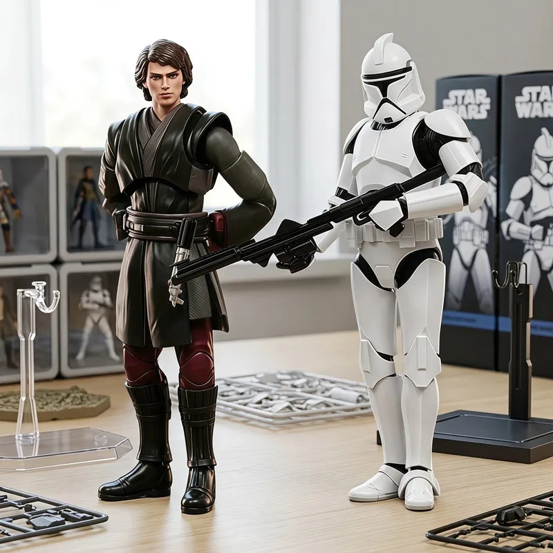 blokees-チャンピオンクラス-スターウォーズ-15cm-6インチ-アナキン・スカイウォーカー-クローン・トルーパー-プラモデルキット-アクションフィギュア-コレクションモデル