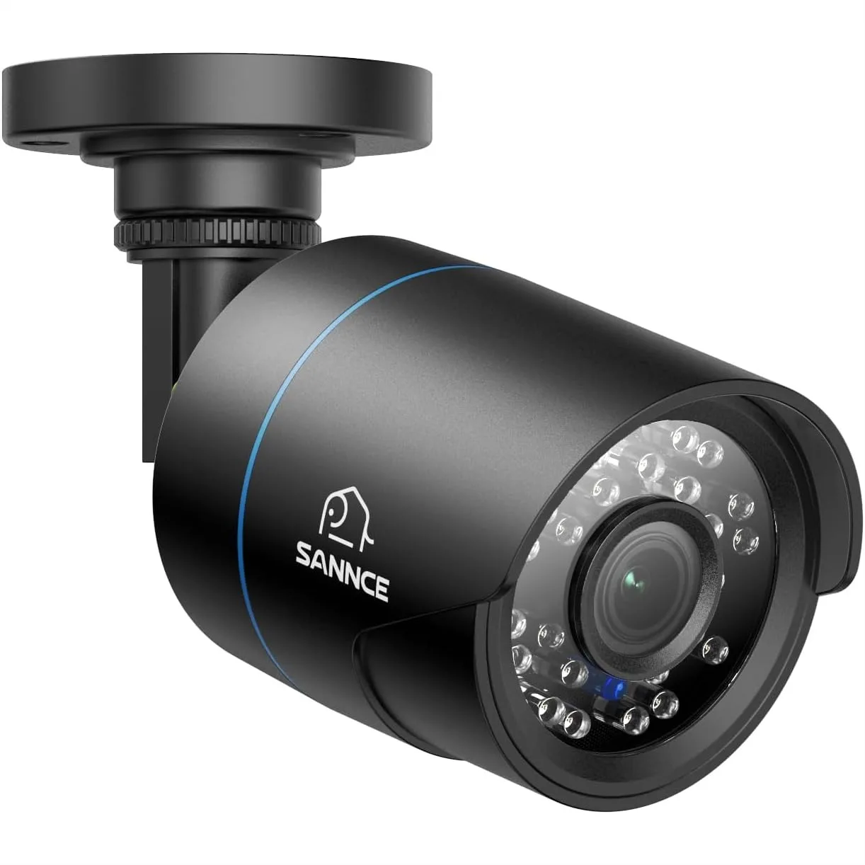 

Камера видеонаблюдения 1080P с поддержкой 4-в-1, защита от непогоды IP66 для использования внутри и снаружи помещений, ночное видение на расстоянии 100 футов