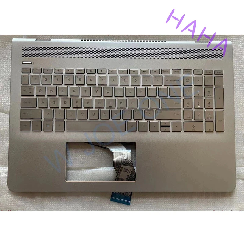 H+A+ 928951-001 Palmrest For HP Pavilion 15-CC TPN-Q191 Silver C Shell W/ Keyboard