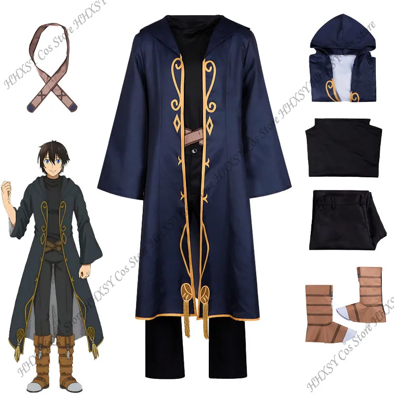 

Anime Material Collector's Another World Travels Takeru Kamishiro Cosplay Attire Fancy Outfits Halloween Party Clothes for Men