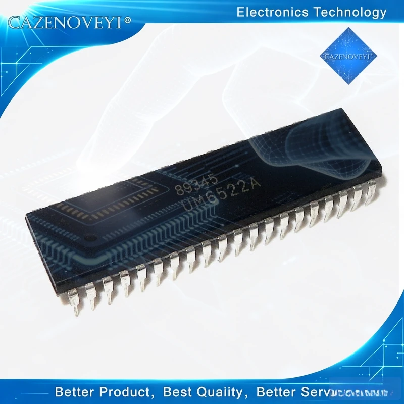 (5-10-20-30-100PCS) UM6522 DIP-40 UM6522A