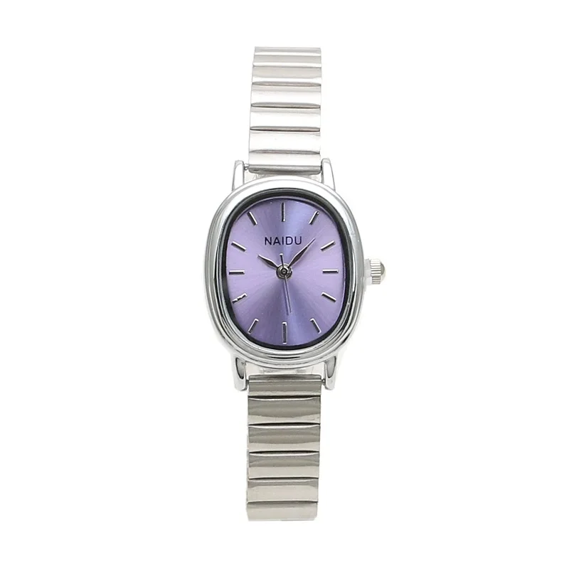 Elegant Oval Women Quartz Watch Luxury Brand Stainless Steel Strap Wristwatch Fashion Casual Ladies Dress Watches Reloj De Mujer