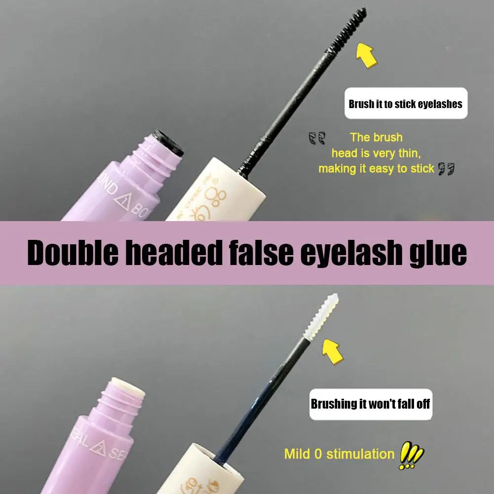 جل حواجب سائل مقاوم للماء ، قلم حواجب بتصميم التصميم ، 2 في 1 ، مكياج مزدوج ، وليس أصباغ ، مستحضرات تجميل ، لطخة وشم ، يدوم ، D5v1