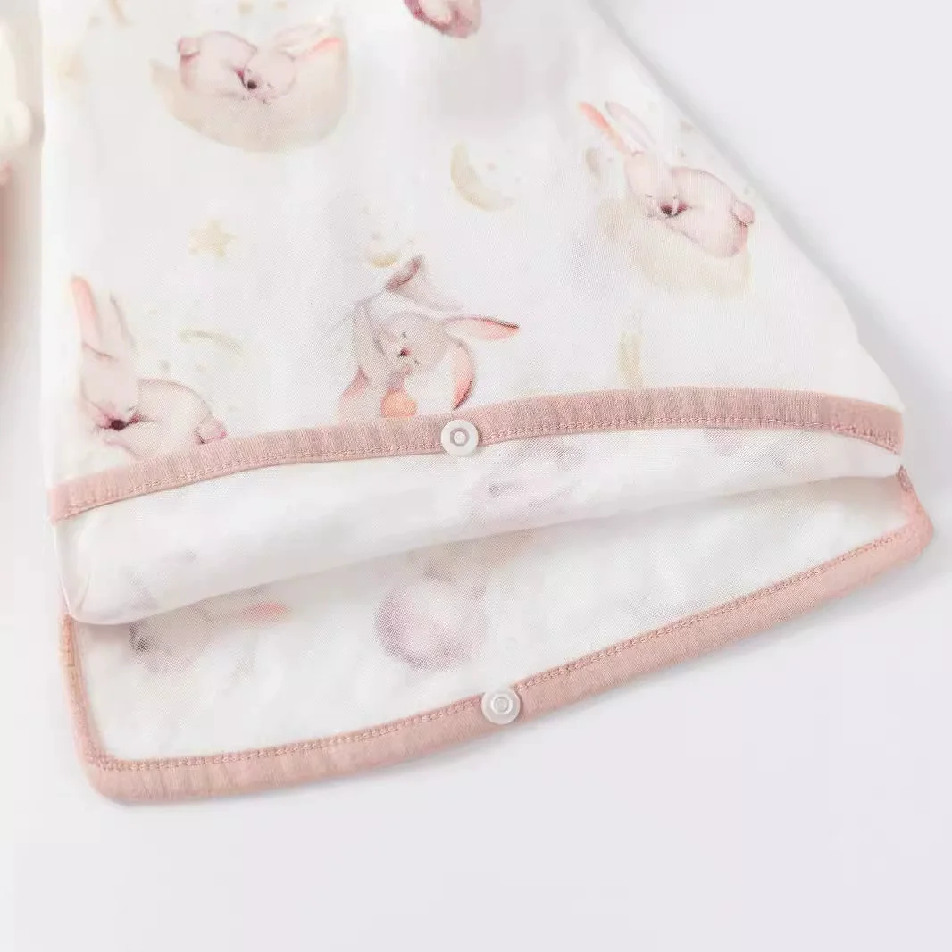 IYEAL Children\'s Pure Cotton Sunscreen Clothes Cute Cloaks Thin Outdoor Clothes Spring And Autumn Baby Girls\' Cloaks Baby Shawls