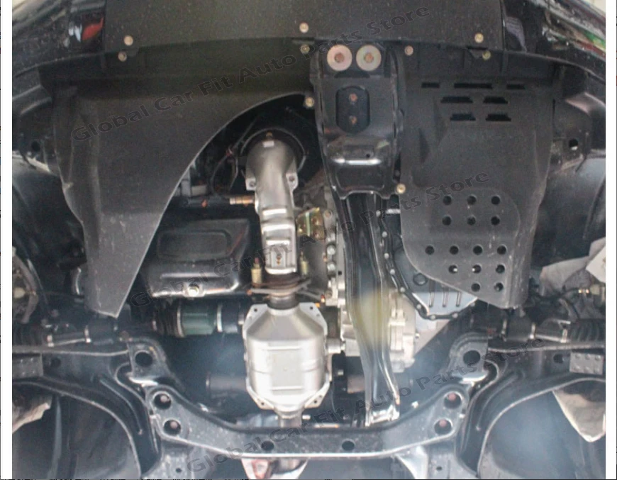 Under Engine Shield Lower Engine Cover For Haima S7 Haima Knight 2010-2017 2.0L No Drilling Bottom Protector Splash Shield