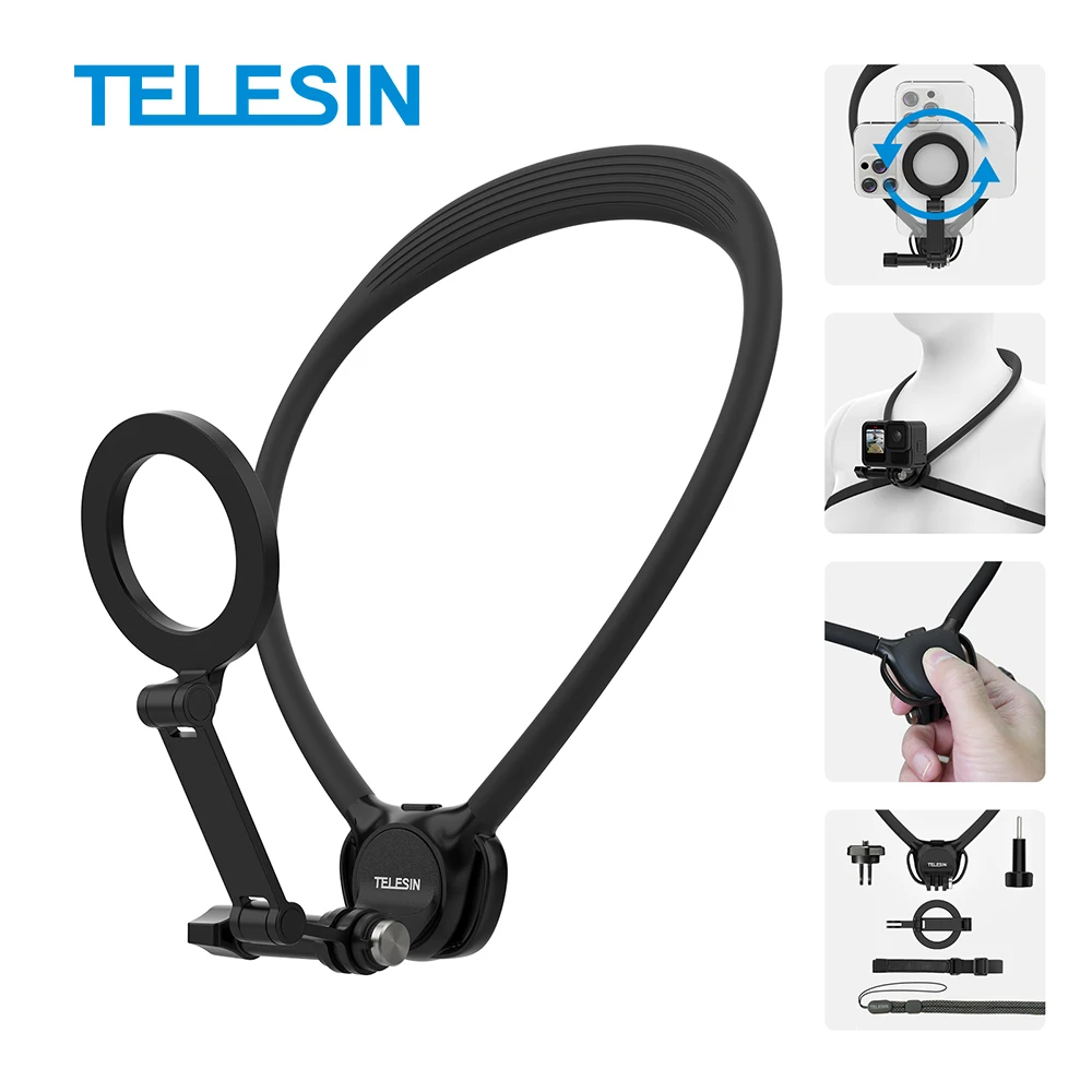 Telesin 2In1 Magnet…