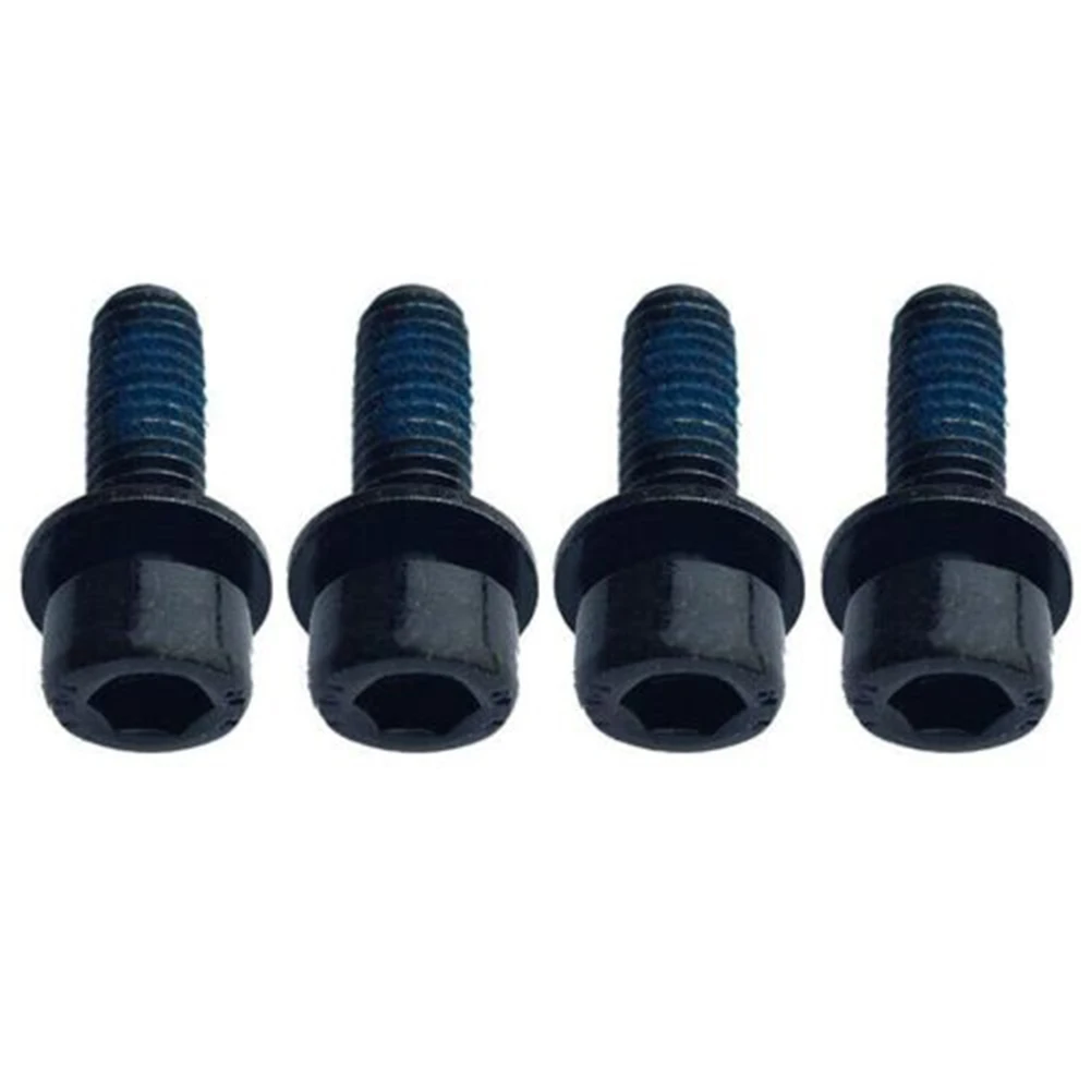 

4Pcs Bicycle Hydraulic Disc Brake Bolts Screws Mountain Bike Oil Brake Caliper Fixing Screw M6x18mm Bolts Cycling Fixing Parts