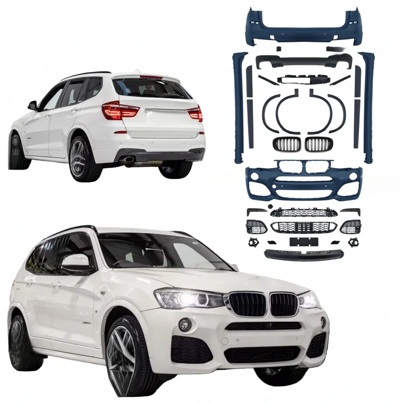 High Quality Durable Auto Modification Bodykit For X3 Series F25 2011-2017 Facelift Upgrade To X Style Front Bumper Decoration