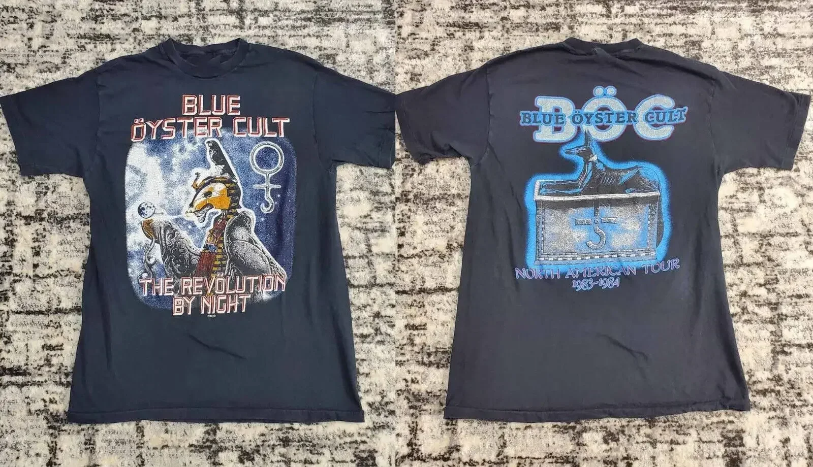 2 sides Blue Oyster Cult The Revolution By Night Shirt Black S-5XL LI939