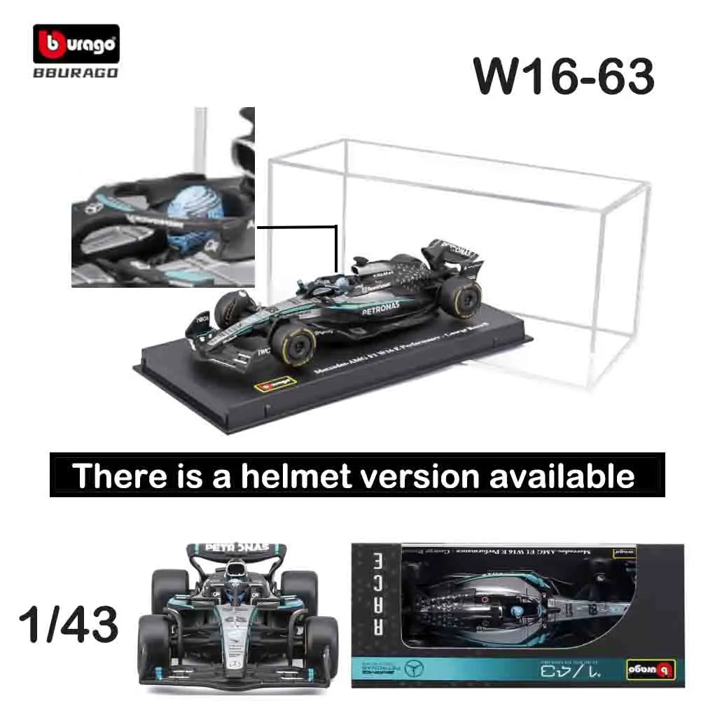 Bburago 1:43 2025 F1 BWT Équipe de formule um alpin # 10 Pierre Gasly # 43 Franco Colapinto alliage voiture moulé sous pression modèle jouet à collectionner