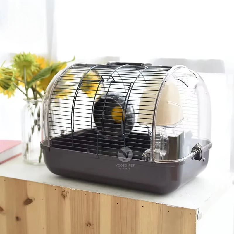 Iron Luxury Hamster Nest  Portable Japanese Hamster Cage  Breathable Viewing Cage  Durable Rodent Playhouse