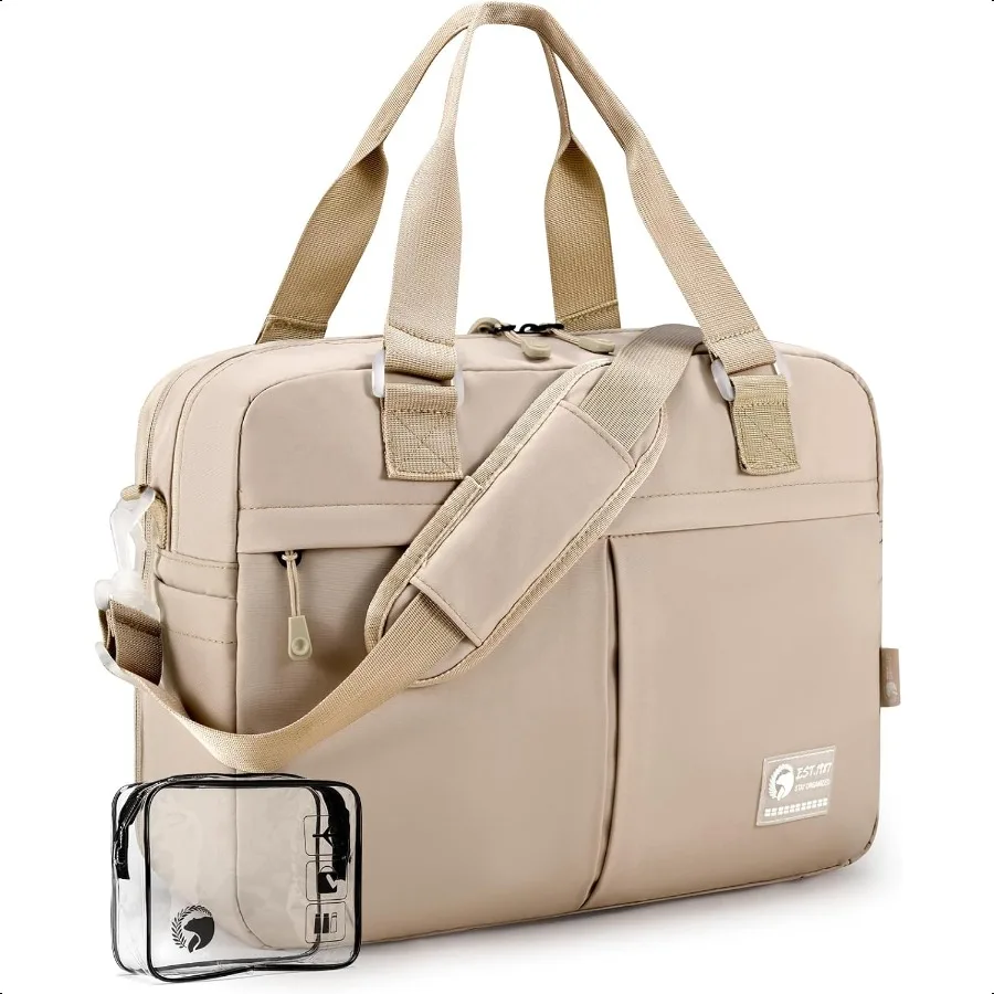 

40x30x15cm Personal Item Travel Bag Expandable 40x30x25cm Gym Bag Lightweight Duffle Bag Mens Weekender Bags for Women with Wet