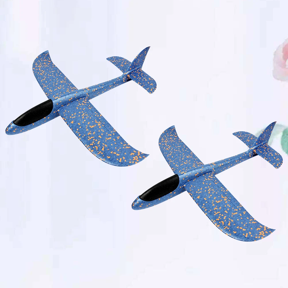 

2pcs Hand Toss Plane Airplane Toys Safe Children Plaything Small Gift Model Aircraft Toy Fun Educational Birthday