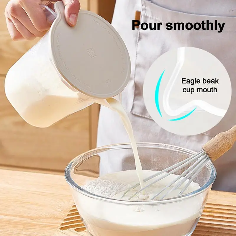 Kitchen Measuring Beaker With Handle Baking Measurement Jug Measuring Cups For Baking Flour Cooking Household Baking Tools