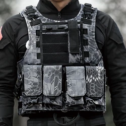 Taktik yelek Airsoft saldırı Molle yelek ekipmanları açık giyim avcılık kamuflaj yelek savaş yelek